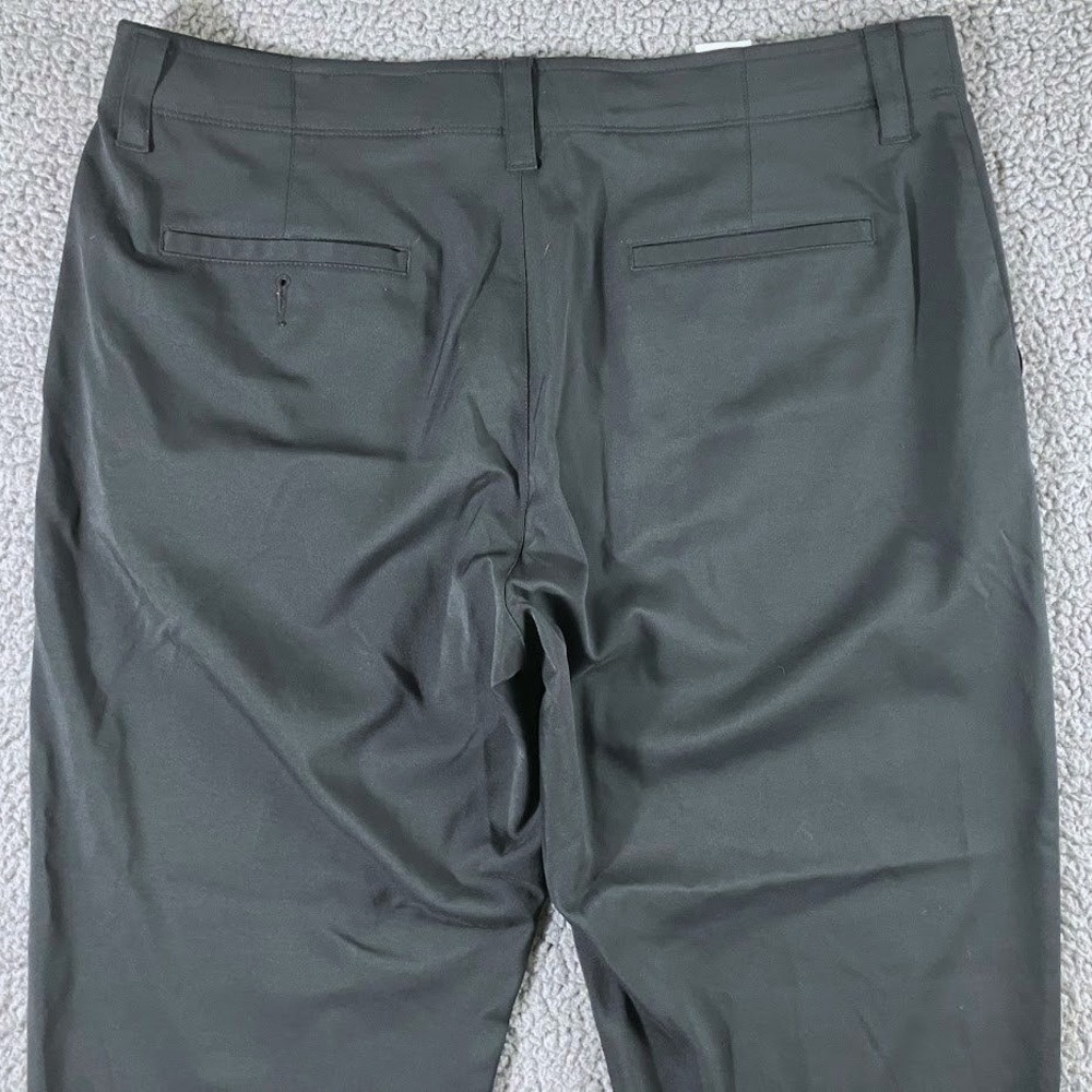 Grand Slam Mens Performance Golf Pants Dark Gray Stretch 38x32 Straight Leg - Picture 10 of 12